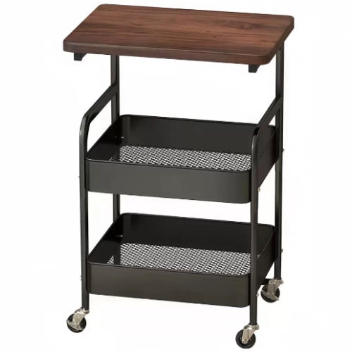 MESA CARRO ORGANIZADOR 3 NIV BASE MADERA