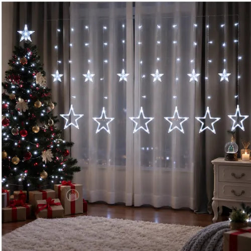 CORTINA PUNTA ESTRELLA LED 3M