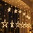 CORTINA PUNTA ESTRELLA LED 3M