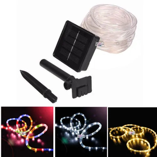 MANGUERA SOLAR LUCES NAVIDAD 10 Metros