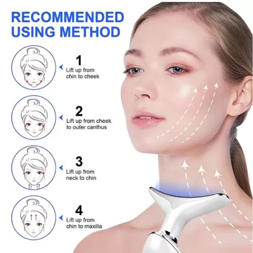 MASAJEADOR PAPADA FACIAL LUZ LED