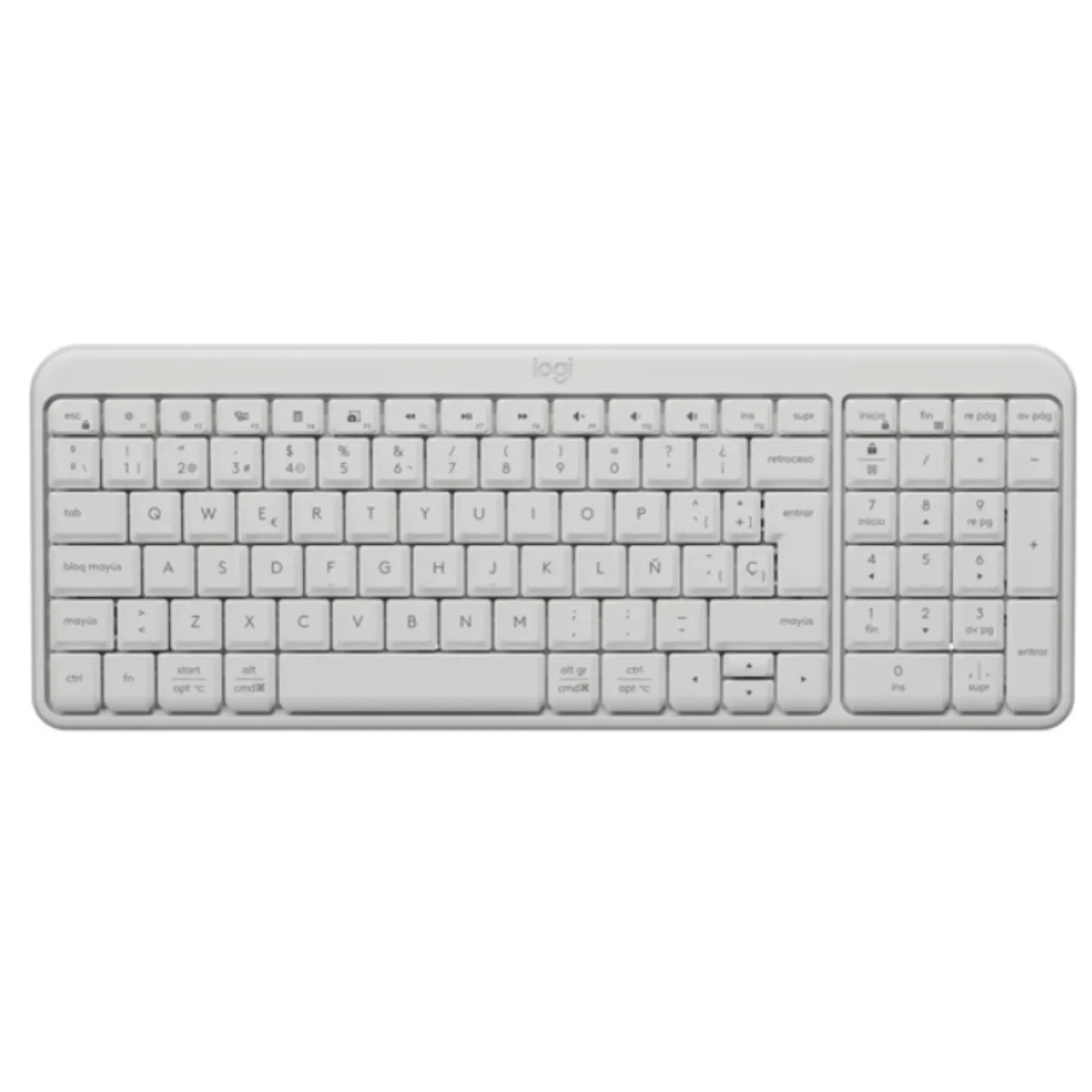 TECLADO K250 Blanco bluetooth